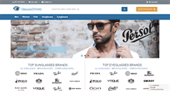 Desktop Screenshot of glassesonweb.com
